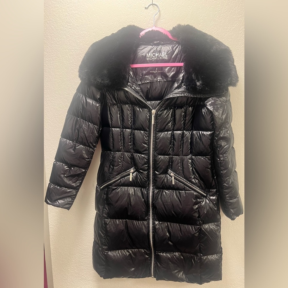 Michael Kors long Ultra Light Down Jacket limited edition NEW without tag